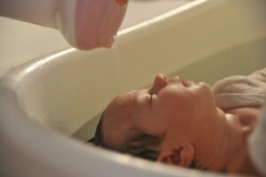 bagnetto sensoriale per il neonato